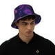 thumbnail image 4 of Balery Purple Starry Sky Antelope Sombreros para el sol para hombre y mujer, sombrero de pescador con UPF 50+, 4 of 6