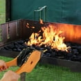thumbnail image 3 of Oak leaf Fireplace Bellows Wood Air Blower with Hanging Strap Cast Nozzle for Indoor Outdoor Wood Stove Barbecue Fireplace Camping, 3 of 7