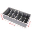 thumbnail image 2 of Toystoory 1pc Cajas de almacenamiento plegables de varios tamaños Armario de ropa interior Type4 NO4, 2 of 6