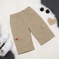thumbnail image 6 of Uniform Shorts for Boys Pull-on Shorts with Elastic Waist Hiking Cargo Shorts Boy Shorts Size 11-12 Years, 6 of 8