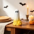 thumbnail image 6 of Miwamany Gradient Color Resin Ghost Figurine, Cute Spooky Halloween Tabletop Statue, Waterproof Durable Mini Ornament for Mantel Shelf Desk Party Fall Festival Home Layout, 6 of 6