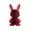 Red, variant on Creative 3D Honeycomb Paper Bunny Decoration, Eco-Friendly Red Rabbit for Easter, Party, Home Decor, 12 Inches Tall