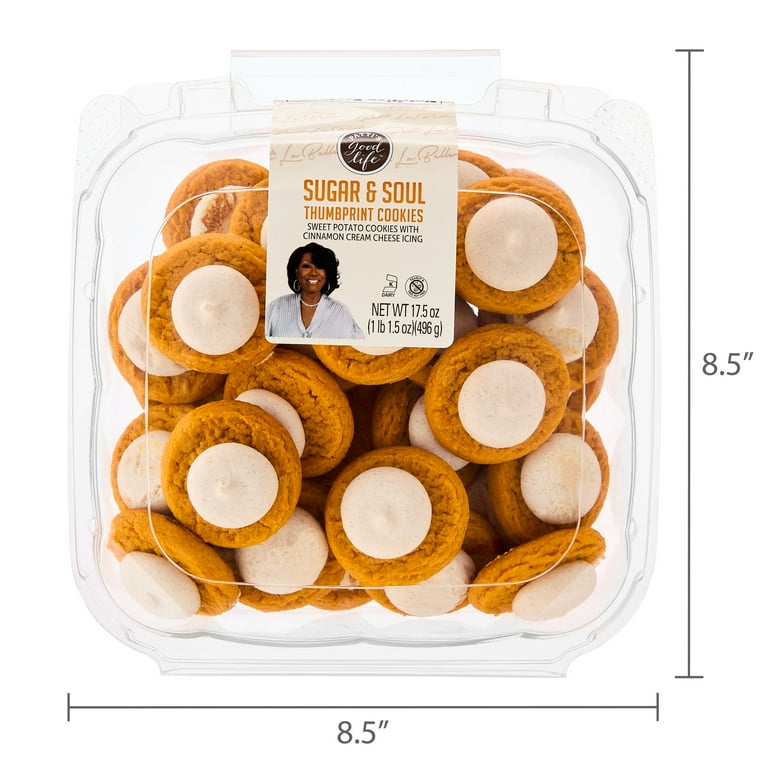 Patti's Good Life by Patti LaBelle Sugar & Soul Thumbprint Baked
