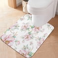 thumbnail image 3 of Coolnut Beautiful Wildflowers Bathroom Rug 24"×16",Non-Slip High Absorbent Bath Mat Rug Machine Washable Bahtub Mats Home Decor, 3 of 7