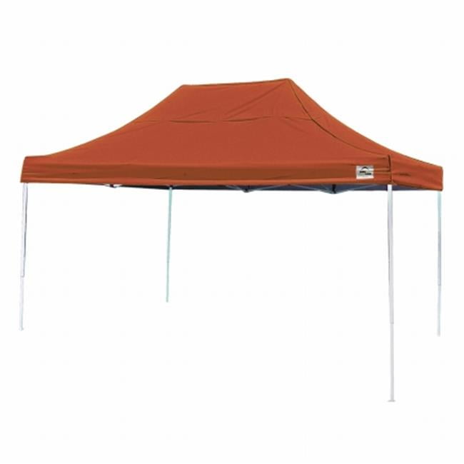 ShelterLogic 10 x 10 x 10 ft Orange Pop-Up Canopy HD - Straight Leg