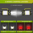 thumbnail image 5 of Lampe de Camping Rechargeable 1200 Lumens Lampe de Poche LED, 5 of 5