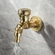thumbnail image 2 of Grifo decorativo retro para jardín, exterior, manguera interior, baño, bañera, lavabo, pared dorado, 2 of 9