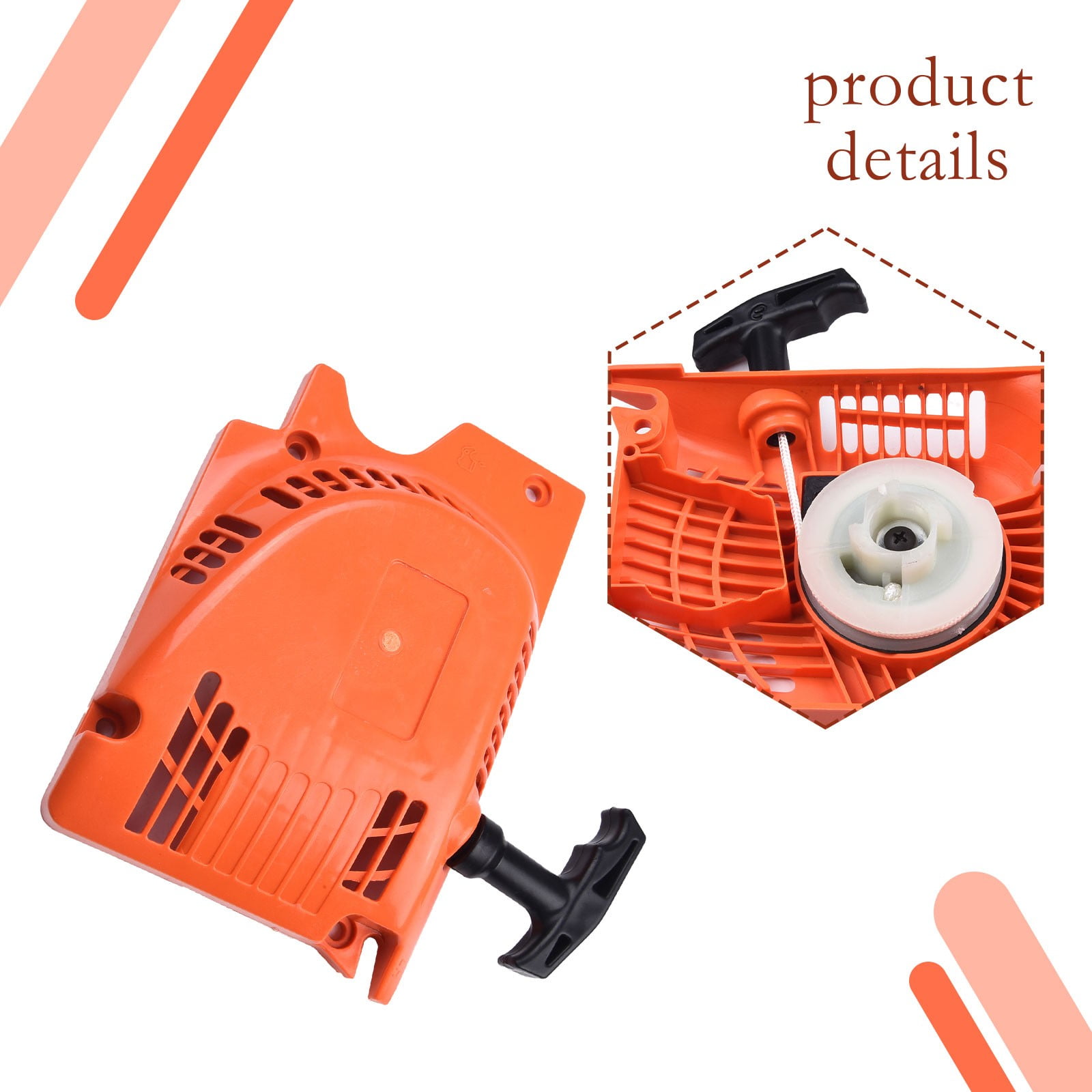 Démarreur à Rappel Pour Tronçonneuses 5200/5800/5900/488 - Pièce De Rechange Simple - 5