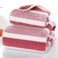 thumbnail image 6 of Large Corals Fleece Hand Towel Super Absorbent Thick Bath Towel Comfortable Beach Towel, 6 of 15