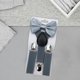 thumbnail image 5 of Tirantes Yuyangstore Pajarita Niños Gris Medio, 5 of 8