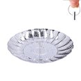 thumbnail image 1 of Steamer Rack, Folding Steam Rack Practical Adjustable With Hook For Steaming Vegetable For Meat For Baby Food For Fruits, 1 of 8