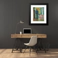 thumbnail image 4 of Edvard Munch 20x24 Black Modern Framed Museum Art Print Titled - Self-Portrait (1940-1943), 4 of 5