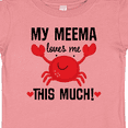 thumbnail image 4 of Inktastic My Meema Loves Me Grandson Boys or Girls Baby T-Shirt, 4 of 5