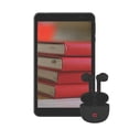 thumbnail image 1 of Tableta Compaq Qtab 32 GB Negra con EarBuds TWS, 1 of 4