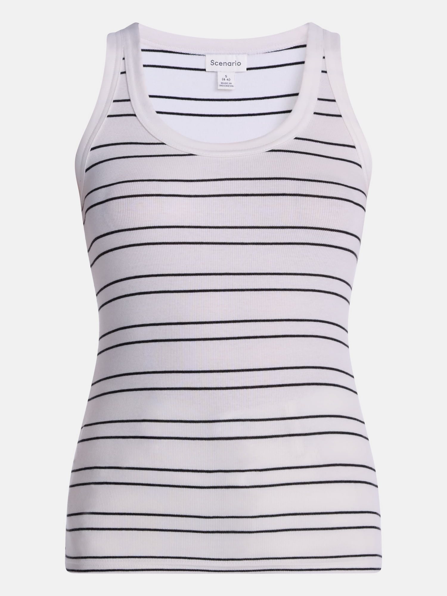 Scenario Women's Rib Tank Top, Sizes XS-XXXL