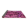 thumbnail image 2 of Ahgly Company Indoor Rectangle Abstract Pink Modern Area Rugs, 2' x 5', 2 of 4