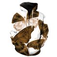 thumbnail image 1 of Sudadera con capucha y cremallera para hombre, diseño de mariposa de dibujos animados, estilo hip hop, con estampado 3D, para adolescentes, ropa de calle genial, talla grande, gran oferta 2024, 1 of 6