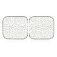 thumbnail image 3 of Uemuo Funny Chicken Printed 2 PCS Car Windshield Sun Shade, Auto Sun Heat and UV Rays Blocker, Foldable Automotive Front Window Sunshade Protector, 3 of 7