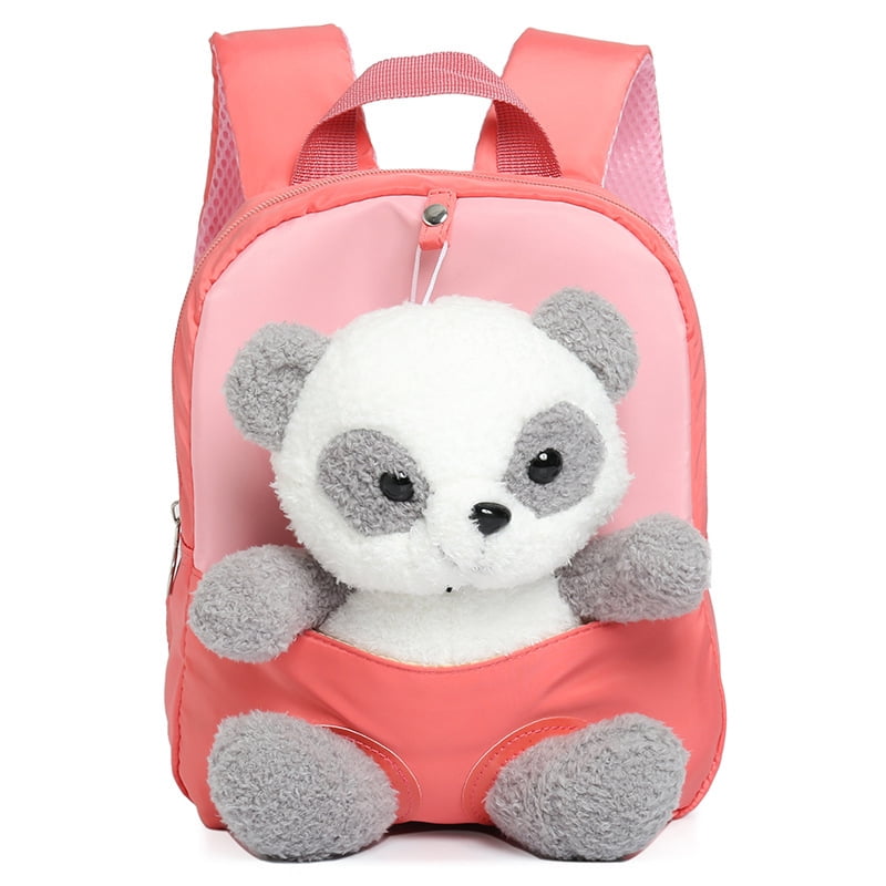 Toddler Boys Girls Kids Cute Cartoon School Backpack Rucksack Plush Shoulder Bag
