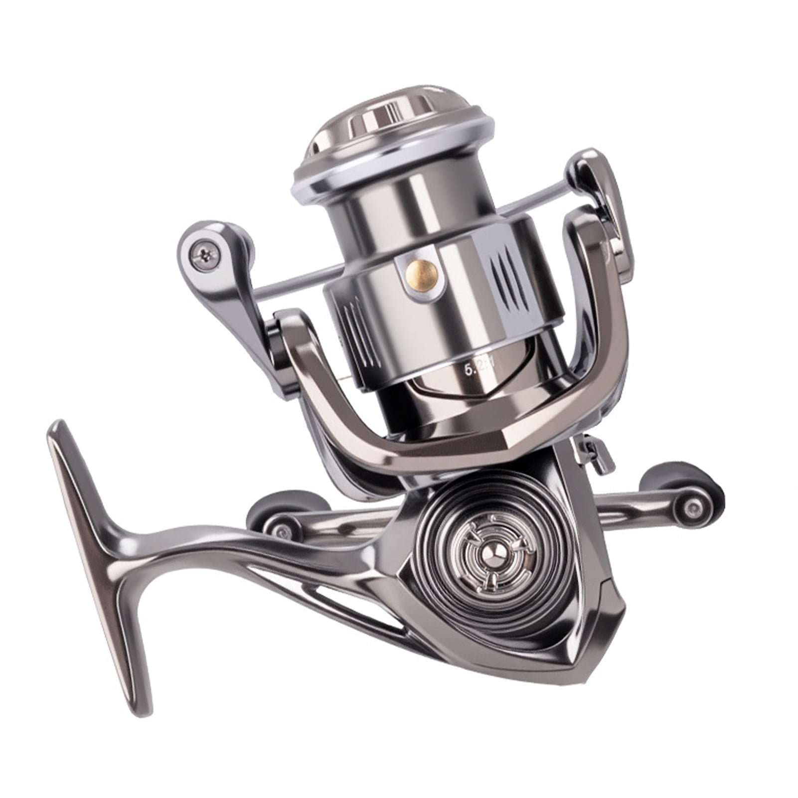 Spinning Fishing Reel Metal Spool Mini 1+1 Bearings 5.2:1 Gear Ratio MST 3000S