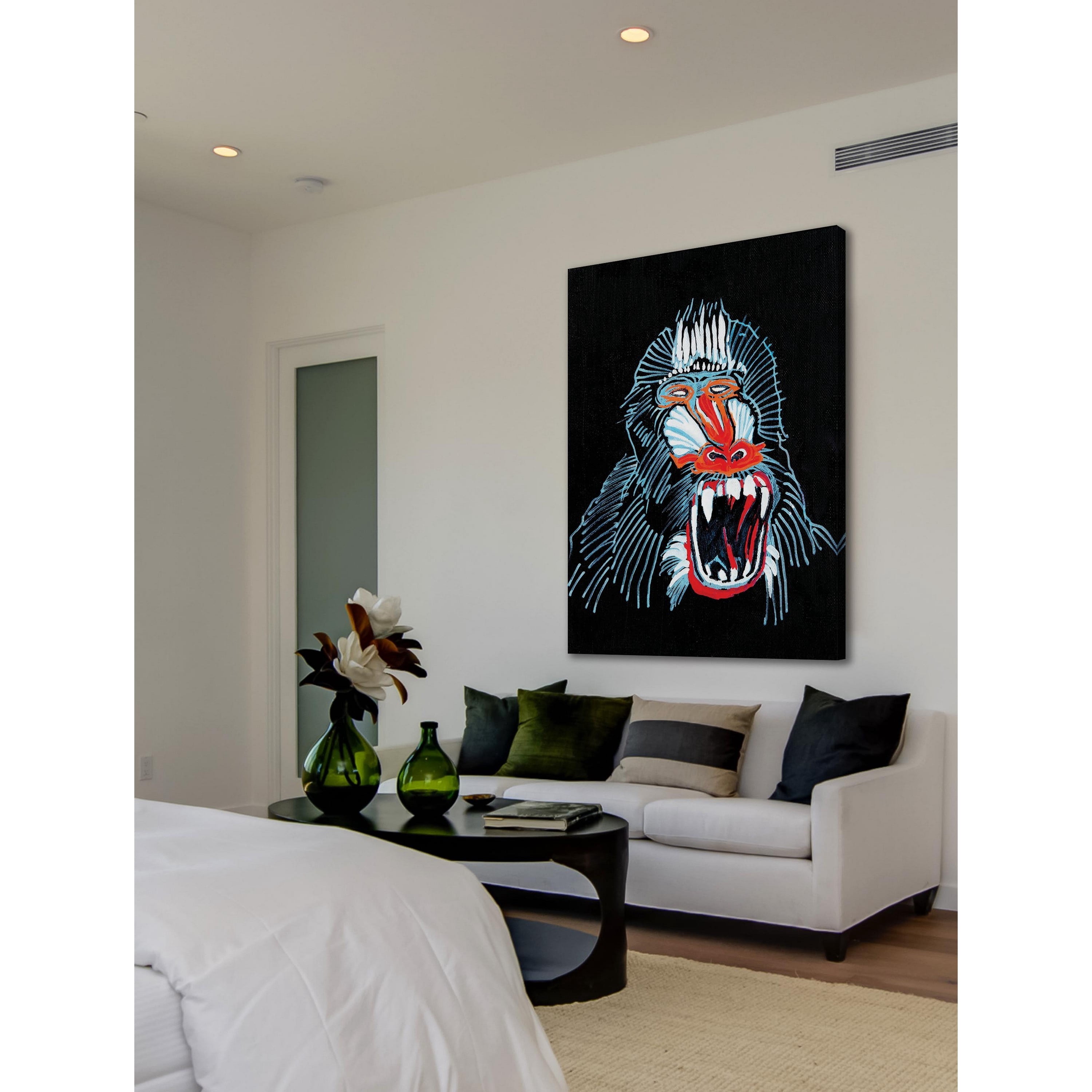 Marmont Hill "Mandrill" Print on Canvas