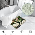 thumbnail image 3 of Swan Non-Slip Polyester Indoor/Outdoor Carpet Game Mat Bath Rugs Machine Washable, 3 of 6