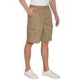 thumbnail image 5 of Turtle Bay New York Men’s Elastic-Waist Cargo Shorts – Relaxed Fit, 6 Pockets, Durable Cotton Blend, 5 of 8