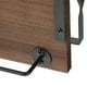 thumbnail image 3 of 2 estantes de madera modernos para colgar en la pared, estante de almacenamiento para montar en la pared., 3 of 7