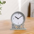 thumbnail image 4 of Vintage Style Desk Clock Fireplace Mantel Non Ticking Silent Easy to Read Table B-Gray, 4 of 8