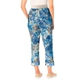 thumbnail image 3 of Woman Within Plus Size Convertible 2-in-1 Cargo Pant & Capri Elastic Waist, 3 of 6