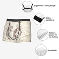thumbnail image 6 of KLL Cowboys Riding Horses In Desert Men's Cotton Boxer Briefs Underwear-X-Large, 6 of 7