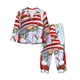 thumbnail image 1 of Fotbe Funny Christmas Gnome Conjunto de Pijama de Manga Larga para Mujer con Estampado, Ropa de Dormir de 2 Piezas, Conjunto de Casa Suave y Cómodo con Bolsillos-Large, 1 of 7