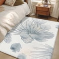thumbnail image 4 of 2.7'x5' Area Rugs, Beach Coastal Fish Indoor Outdoor Area Rug for Living Room Bedroom, Watercolor Sea Ocean Nautical Washable Bathroom Rugs Kitchen Floor Carpet Mats Home Decor Aesthetic, 4 of 8
