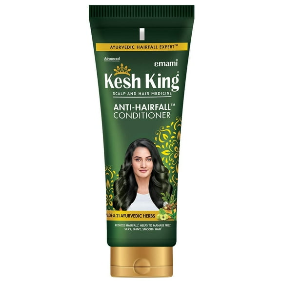 KESH KING Emami Acondicionador anticaída | con 21 Hierbas Naturales y Aloe Vera | Acondicionador para controlar el encrespamiento | Hidratar el cuero cabelludo saludable | Proporciona cabellos nutrido