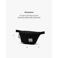 thumbnail image 2 of Herschel Supply Co. Herschel Classic Riñonera, Negro, Talla única, 2 of 5