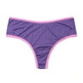 thumbnail image 2 of Hanky Panky MoveCalm Hi-Rise Thong (2P1924),Large,Acai Berry/Drifting Horizon, 2 of 3