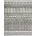 thumbnail image 3 of SAFAVIEH Tulum Coriander Moroccan Geometric Area Rug, Grey/Ivory, 6'7" x 6'7" Round, 3 of 11