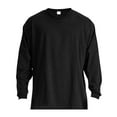 thumbnail image 3 of Siilsaa Tall Crewneck Sweatshirt Black,2XL, 3 of 5