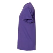 Men Heavy Cotton Multi Colors T-Shirt Color Lilac Small Size
