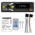 thumbnail image 2 of Radio Fm de Voiture Compatible Bluetooth Rca Audio Subwoofer Source de Son Copie Lecteur de Carte U Disque Usb Lecteur Mp3, 2 of 9