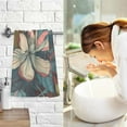 thumbnail image 6 of Coolnut Hand Towels Fantasy Vintage Flowers Print, Cotton Bath Towels Drying Face Hands Body Thin Water Absorbent Lightweight Quickdry Washcloth for Bathroom Ktichen Travel Gym 2 PCS 16×28 in, 6 of 6