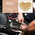 thumbnail image 3 of OULII Crimp Connectors 1000pcs Spade Copper Golden With Electrical Conductivity, 3 of 4