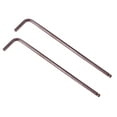 thumbnail image 1 of Unique Bargains Clé Hexagonale à Extrémité Boule 4mm, Outil de Réparation en Acier à Bras Long en L, Métrique 2 Pcs, 1 of 5
