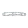 thumbnail image 2 of SZUL Women's 10 Carat TW Lab Grown Diamond Tennis Bracelet in 14K White Gold (G-H Color, VS1-VS2 Clarity), 2 of 6