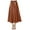 Khaki, variant on Womens Solid Color High Waist Leather Skirt A Line Long Skirts Slit Skirt Leather Skirt for Women Womens Skirts Midi Length plus Size Skirts for Women 2x Denim Ruffle Skirt Leather Pleated Skirts for