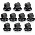 thumbnail image 1 of 10-pack Pen Holder Clips Steel Pen Holder Self-Adhesive Pen Clips with Adjustable Spring Loop for R black, 1 of 5