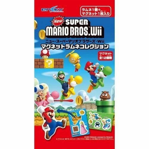 Nouvelle Collection de Bonbons WII Magnets Super Mario (1 Pièce Aléatoire)