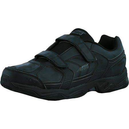 Avia Men's Avi-Tangent Strap Black / Iron Grey Ankle-High Rubber Walking Shoe - 11.5W
