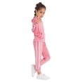 thumbnail image 3 of iiniim Kids Boys Girls Velour Tracksuit Sweatsuits Athletic Hoodie Sweatshirt and Sweatpants Pants Set, 3 of 7