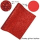 thumbnail image 3 of Rollo de tela con purpurina GreatDiy, color rojo, 30 x 130 cm, piel sintética, 3 of 6